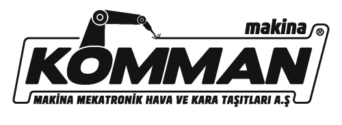 Komman Makina Mekatronik Hava ve Kara Taşıtları A.Ş. Logo