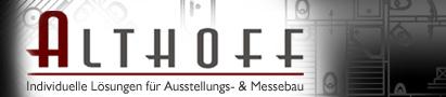 ALTHOFF Ausstellungsbau GmbH   Co. KG Logo