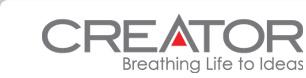 Creator - Breathing Life to Ideas Logo