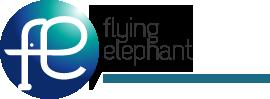 Flying Elephant Events Logo