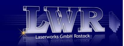 LWR Laserworks GmbH                                      Rostock Logo