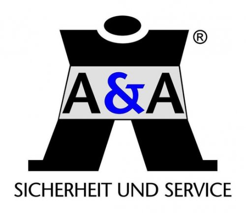 A & A Sicherheit und Service ® Sicherheitsdienst • Security • Alarm • Detektei Logo