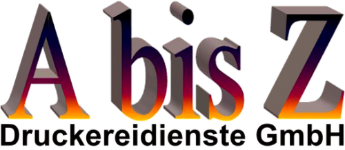 A bis Z Druckereidienste GmbH Logo
