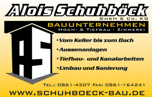 Alois Schuhböck Bauunternehmen GmbH & Co. KG Logo