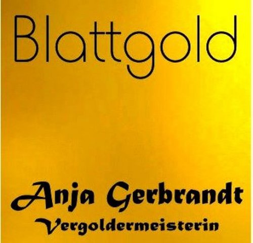 BLATTGOLD Vergoldermeisterin Anja Gerbrandt Logo
