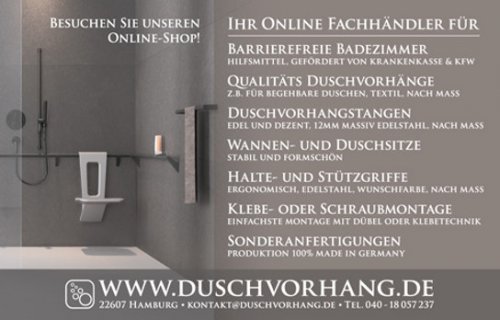 Duschvorhang.de -Einfach gute Duschvorhänge- Logo