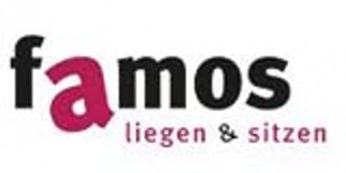 famos liegen & sitzen Logo