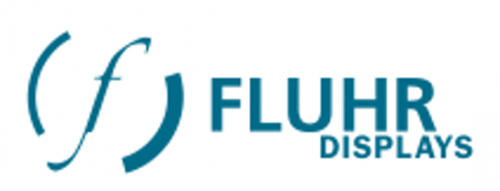 Fluhr Displays e.K.,Gottfried M. Fluhr Logo