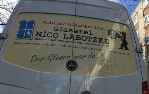 Glaserei Berlin Nico Labotzke Meisterbetrieb Logo