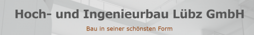 Hoch- und Ingenieurbau Lübz GmbH Logo