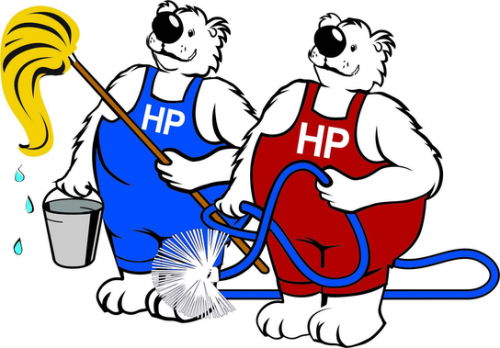 HP Lüftung- & Gebäudereinigung Logo