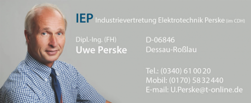 IEP Industrievertretung Elektrotechnik Perske Logo