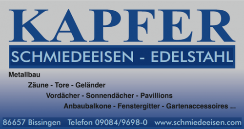 Kapfer Schmiedeeisen GmbH Logo