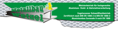 Metallbau Wetzel Logo