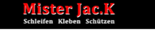 Mister Jac.K Schleifen Kleben Schützen Inh. Jacques Krzizek Logo