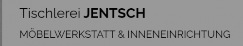 Möbeltischlerei Lars Jentsch, Möbelwerkstatt und Inneneinrichtung Logo