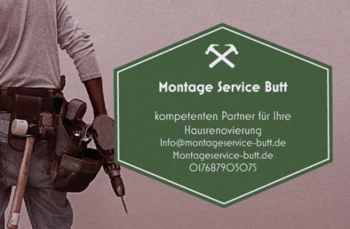 Montage Service Butt Logo
