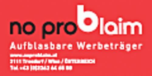 no problaim Werbeträger GmbH Logo