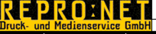 Repro:Net Druck- und Medienservice GmbH Logo