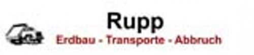 Rupp Erdbau Transporte Logo