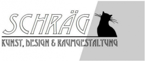 Schräg - Kunst, Design & Raumgestaltung Logo